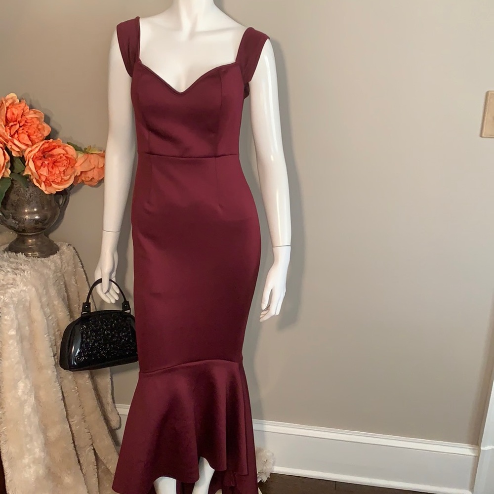 ♥️💜 High low mermaid style dress Small